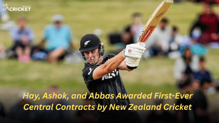 Hay, Ashok, and Abbas Awarded First-Ever Central Contracts by New Zealand Cricket