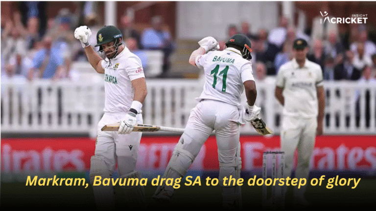 Markram, Bavuma drag SA to the doorstep of glory