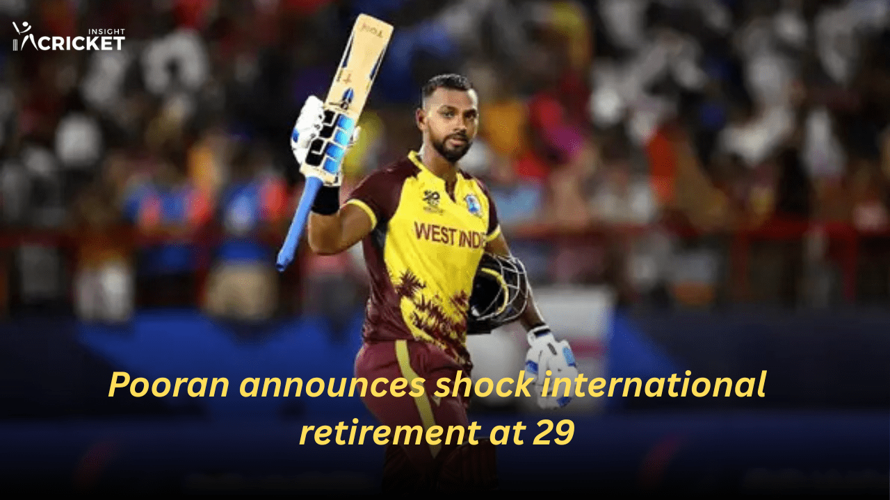 Pooran announces shock international retirement at 29