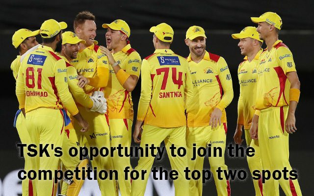 TSK's opportunity to join the competition for the top two spots