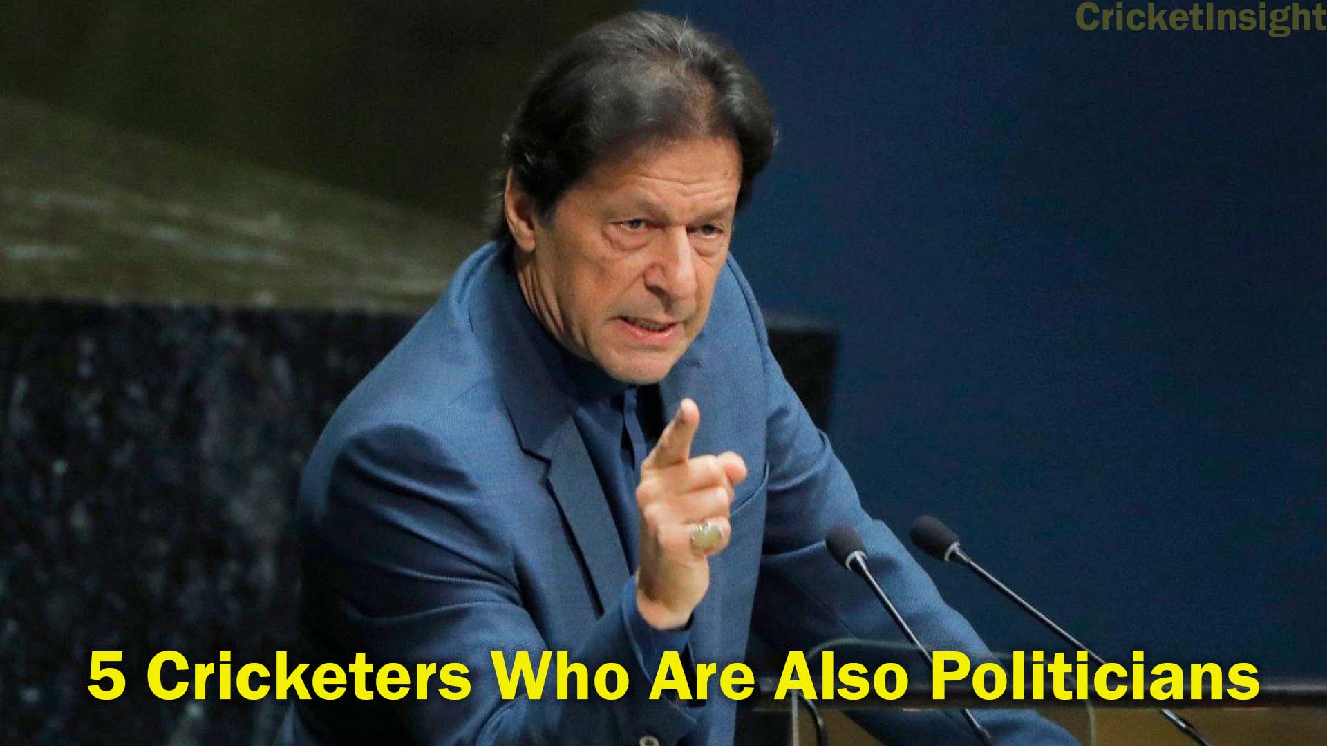 5 Cricketers Who Are Also Politicians