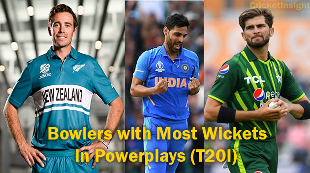 Bowlers with Most Wickets in Powerplays (T20I)