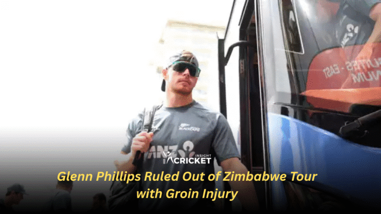 Glenn Phillips Ruled Out of Zimbabwe Tour with Groin Injury