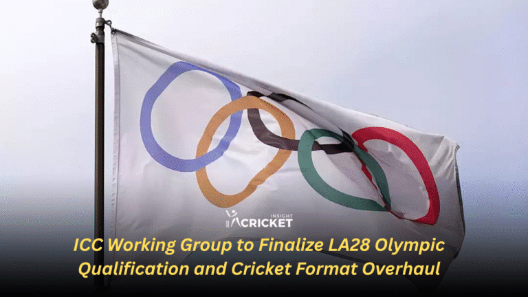 ICC Working Group to Finalize LA28 Olympic Qualification and Cricket Format Overhaul