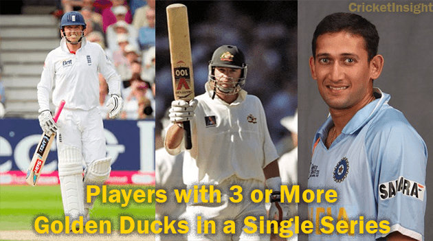 Players with 3 or More Golden Ducks in a Single Series