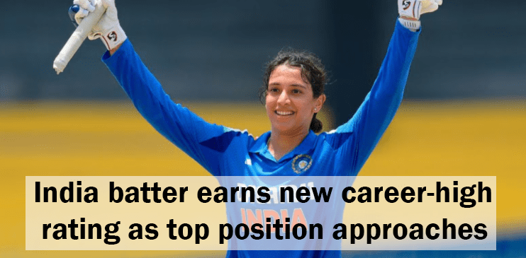 India batter earns new career-high rating as top position approaches
